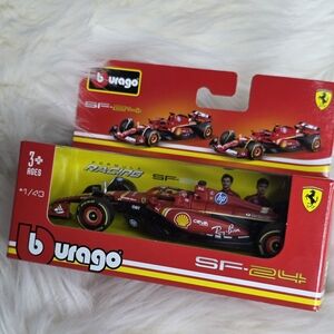 2025 Red Formula Racing Car Toy 1/43